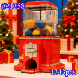 Retro Vending Machine 21358 Building Blocks Sets Compatible with Legoed Particles Suitable for Christmas Gifts 1343pcs