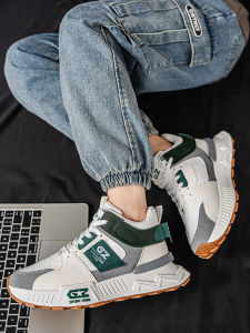 Versatile Increase Height Mens Shoes 10cm Thick Bottom Design Fashionable Dad Shoes Autumn 2025 Youth Active Style Mesh Lining