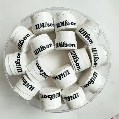 Wilson | 15/30pcs Tennis OverGrip Tennis Badminton Squash Training Sweat Absorbed Wraps Tennis Accessories Badminton Grip Padel