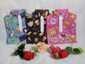 kantong kado baju instan isi 6pcs/kertas kado baju/bungkus kado baju/kantong kado siap pakai/kertas kado siap pakai