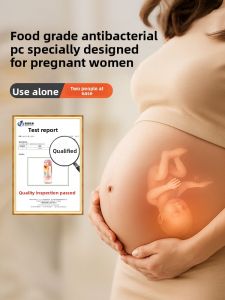 XIAOCHUSHU | Maternity Water Bottle Straw Cup Gravity Ball