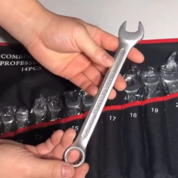 original 8 to 24 socket wrench tool set car motorcycle repair combination box