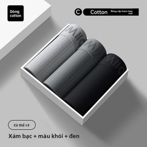 Quần lót MiiOW cho nam vải cotton Catman kháng khuẩn cạp vừa