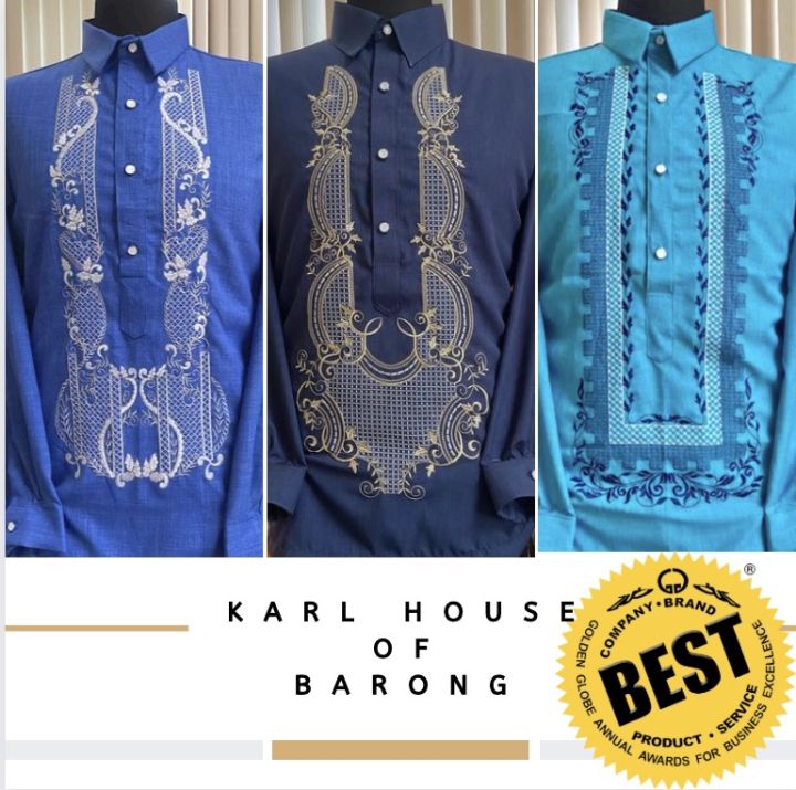 Formal best sale barong attire