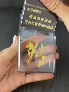 2 In 1 Transparent Cigarette Case USB Lighter Rechargeable LED Windproof Waterproof Cigarette Box Holds 20 Sticks