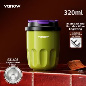 Vanow | Small Portable Ceramic Thermal Cup