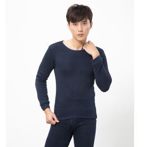 Winter Thermal Underwear Men Fleece-lined Thickened 2024 Youth Suit Autumn Clothes Long Pants Cold-Proof Two-Piece Pajamas