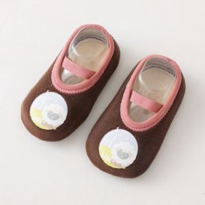 Thickened Baby Floor Socks Autumn Winter Indoor Soft Bottom Cool Proof Baby Walkers Anti Slip Bottom Children Sock Covers Shoes