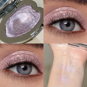 Bảng Phấn Mắt Đơn 7 Màu Nhũ Lấp Lánh Kết Cấu Kem Chống Nước Lâu Trôi Tạo Hiệu Ứng Sáng Bóng