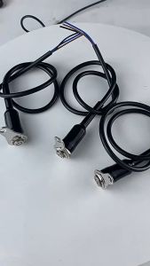 12V 16 mm Motorparts Waterproof LED Halo Switch Double ON-OFF Button Switch 2in1 3in1 LED Switch Bracket