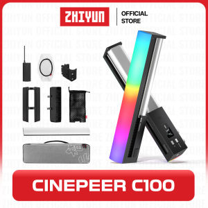 ZHIYUN C100 - 100W RGB Stick Light Wand Handheld LED Video Light Photography Light RGB Fill Light Stick Studio Light APP Control