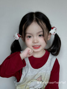 Cute Baby Mushroom Hair Ties Childrens Hair Bands Girls Hair Accessories Baby Head Ropes Red Colorful Kids Fashion Accessories