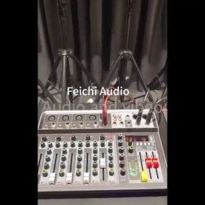 99 DSP Professional Mixer Bluetooth 5.0 USB Input Home Outdoor Performance 4/6 Channel Mixer