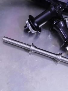 LEBYCLE | LEBYCLE Aluminum Alloy Bicycle Barrel Shaft Hub Fixing Rod Bike Thru-Axle Adaptor For 12 15 20mm Hub Bike Hub Bearing Tool