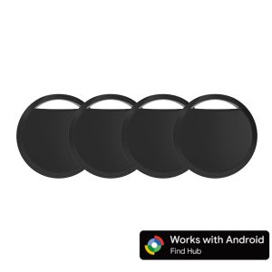4-Pack Beyond Bluetooth Locating Tracker Android Tag Work With Google Find App Key Parcel Locator for Xiaomi Samsung OnePlus GMS
