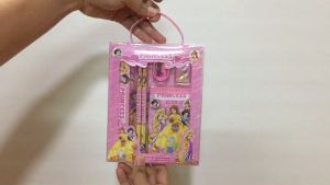 FUFU SHOP ชุดเครื่องเขียน ( กระเป๋าตัง) ดินสอ 2 แท่ง ไม้บรรทัด กบเหลา ยางลบ กระเป๋าตัง