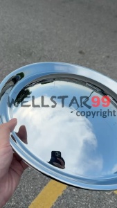 Full Chrome Wheel Rim Cover 12/13/14/15 inch Size 1set/4pcs