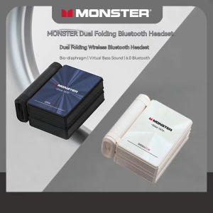 Monster AC530 Wireless Bluetooth Earphones Non-In-Ear Double Foldable Running Noise Reduction Headsets for Sports And Fitness