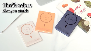 3 In 1 Mini 5mm Wireless Power Bank 5000mAh Portable 98g Magnetic Qi2 PD 20W Fast Charging 3C