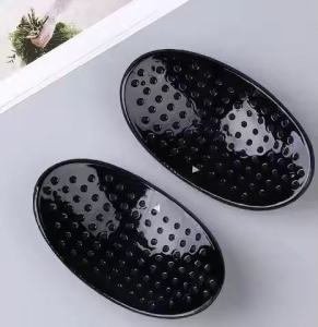 1 Pair Invisible Detachable Breathable Silicone Shoulder Pad for Women Shoulder Enhancer Reusable Self-Adhesive Clothing Accessory