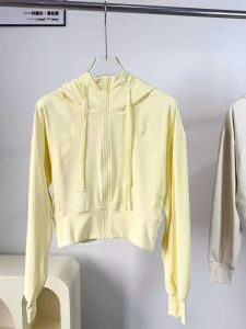 Áo Khoác Thể Thao Nữ Dài Tay Có Mũ Trùm Đầu Tập Yoga Pilates Tập Luyện Thể Dục Mùa Thu Nhanh Khô Thoáng Khí