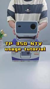 Velec Projector TP350NTV 650 ANSI 1080P 4K Auto Focus BT5.2 WIFI6 Android 13 Portable Outdoor Video Smart Home Theater Projector