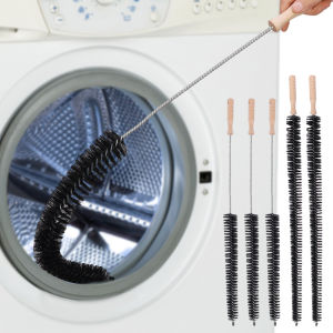 Cleaning Brush Flexible Long Multipurpose Duster Washing Machine Dryer With Wood Handle Cleaning Brushes Radiator Tools