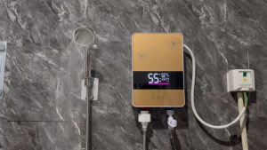 【จัดส่งจากกรุงเทพ】เครื่องทำน้ำอุ่น 3500 วัตต์( จ่ายน้ำเร็วใน 3 วินาที การแยกน้ำและไฟฟ้า ปลอดภัยและมั่นคง)เครื่องทำนํ้าอุ่น Water Heater