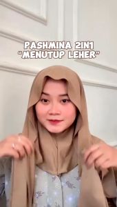 PASMINA INER JERSEY NUTUP LEHER PREMIUM