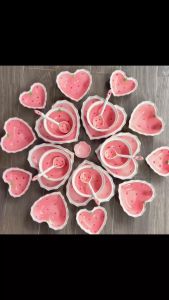 Bộ bát đĩa sứ Dâu Hồng-SET 5-12 MÓN chén bát-chén dĩa sứ Decor-bộ bát ăn cơm dễ thương phủ menVuaDecor