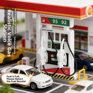 Childrens Pretend Play Traffic Light And Gas Pump Toys