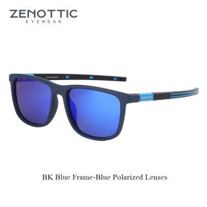 ZENOTTIC Mens Square Polarized Sunglasses Lightweight TR90 Frame UV400 Protection for Driving Golf Fishing Sports