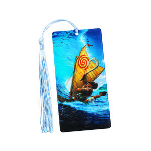 Bandai | Moana Maui Acrylic Bookmark Thiết Kế Hình Học Dành Cho Những Người Yêu Thích Cuộc Phiêu Lưu Thư Viện Tại Nhà Văn Phòng Du Lịch Quà Tặng Sinh Nhật Giáng Sinh