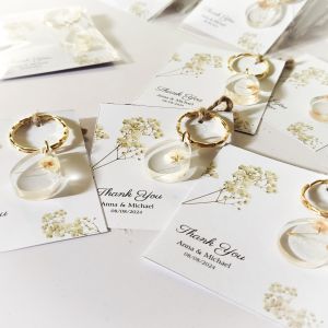 Souvenir Pernikahan Rustic Gantungan Resin Lucu Aesthetic