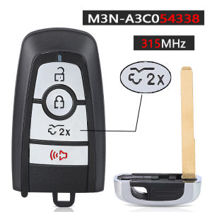 Chìa Khóa Điều Khiển Từ Xa Thông Minh KEYECU M3N-A3C054338 315MHz Tích Hợp Chip ID49 Dành Cho Ford F-150 Lightning Transit 2020-2024 Chất Liệu ABS