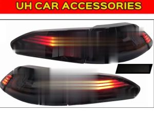 Toyota Corolla Cross 2022 - 2024 Lexus Design Dynamic Tail Lamp With Signal Running ( Smoke Lens )