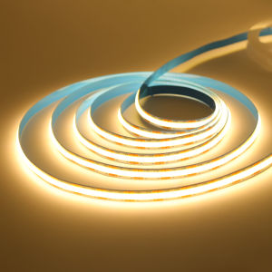 528Leds/M DC 12V 24V COB Strip White 3000K 4000K 6000K IP20 High Brighter Home Decor Flexible Ribbon Rope LED Light 0.5M 5M 10M