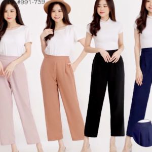 Kulot Crep Celana Panjang Wanita: Desain & Bahan yang Nyaman