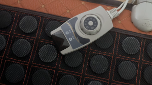 50*150cm Cool Natural Bian Stone Tourmaline Cushion Electric Infrared Heating Therapy Aching Shoulder Back Lumbar Body Muscle Pain Relief Sleeping Aids Sofa Bed Mat