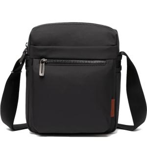 Business Casual Waterproof Crossbody Bag Canvas College Style Outdoor Mens Bag