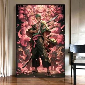 Bandai | DIY 5D Diamond Painting One Piece Roronoa Zoro Character Art Hobby Craft for Home Wall Decor Ideal Gift for Art Lovers