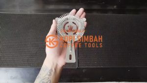 Strainer Wine Filter Stainless Steel Ice Stopper Saringan Shaker Cocktail Bartender Set