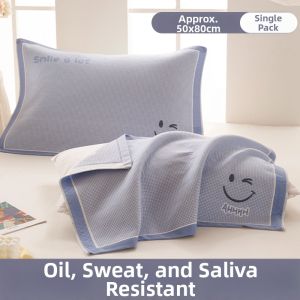 HAOMIAN | Oil-Resistant Cotton Pillow Cover Pair