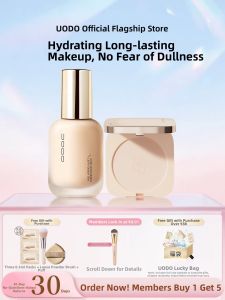 UODO | Long-lasting Waterproof Powder Foundation Set