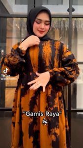 BG COLLECTION RAYA \"READYSTOK SIAP KIRIM\" GAMIS RAYA TWILL PREMIUM SIZE \" S M L XL XXL \"