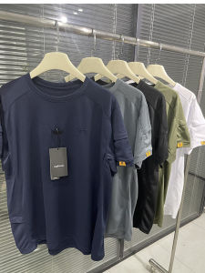 Army Curl Style 3D Cutting! Summer round Neck Short Sleeves T-shirt Outdoor Hiking Hiking Men and Women Same Style Quick Drying Clothes Tide