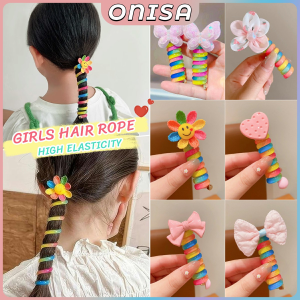 Onisa Kids Girls Headband Cartoon Hair Rope Rubber Band Hair Accessories