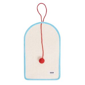 Sticky Wall Mount Durable Cat Scratching Pad with Jute Fiber zeze