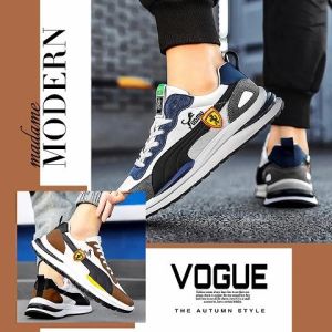 TKGirl ของดีบอกต่อ รองเท้าผ้าใบแฟชั่นผู้ชายทรงสปอร์ตสุดเท่ห์ ดีไซน์ทันสมัย พื้นหนาทนทาน มี 2 สี ใส่เที่ยวเหมาะมากบอกเลย ขายดีสุดๆในตอนนี้พิกัดจิ้มตะกร้าเลย