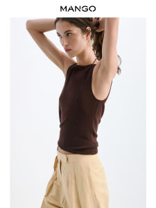 Mango | Basic Knit Womens Tank Top
